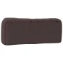 Dark brown fabric padded headboard 140 cm by , Headboards and footboards - Ref: Foro24-374579, Price: 77,68 €, Discount: %