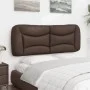 Gepolstertes Kopfteil aus braunem Kunstleder, 140 cm von , Kopf- und Fußteile - Ref: Foro24-374585, Preis: 74,50 €, Rabatt: %