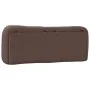 Cabecero de cama acolchado cuero sintético marrón 140 cm de , Cabeceros y pies de cama - Ref: Foro24-374585, Precio: 81,40 €,...
