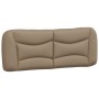 Gepolstertes Bettkopfteil aus Cappuccino-Kunstleder, 140 cm von , Kopf- und Fußteile - Ref: Foro24-374587, Preis: 82,90 €, Ra...