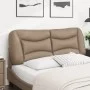 Cabecero de cama acolchado cuero sintético capuchino 140 cm de , Cabeceros y pies de cama - Ref: Foro24-374587, Precio: 81,70...