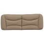 Gepolstertes Bettkopfteil aus Cappuccino-Kunstleder, 140 cm von , Kopf- und Fußteile - Ref: Foro24-374587, Preis: 82,90 €, Ra...