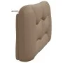 Cabecero de cama acolchado cuero sintético capuchino 140 cm de , Cabeceros y pies de cama - Ref: Foro24-374587, Precio: 81,70...