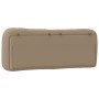 Cappuccino synthetic leather padded bed headboard 140 cm by , Headboards and footboards - Ref: Foro24-374587, Price: 82,90 €,...