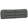 Gepolstertes Kopfteil aus dunkelgrauem Stoff, 180 cm von , Kopf- und Fußteile - Ref: Foro24-374601, Preis: 67,48 €, Rabatt: %
