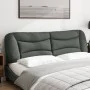 Gepolstertes Kopfteil aus dunkelgrauem Stoff, 180 cm von , Kopf- und Fußteile - Ref: Foro24-374601, Preis: 60,78 €, Rabatt: %