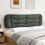 Gepolstertes Kopfteil aus dunkelgrauem Stoff, 180 cm von , Kopf- und Fußteile - Ref: Foro24-374601, Preis: 60,78 €, Rabatt: %