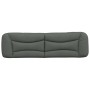 Gepolstertes Kopfteil aus dunkelgrauem Stoff, 180 cm von , Kopf- und Fußteile - Ref: Foro24-374601, Preis: 67,48 €, Rabatt: %
