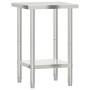 Küchenarbeitstisch aus Edelstahl 55x55x85 cm von , Wiederherstellung - Ref: Foro24-376453, Preis: 118,65 €, Rabatt: %