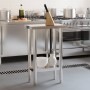 Küchenarbeitstisch aus Edelstahl 55x55x85 cm von , Wiederherstellung - Ref: Foro24-376453, Preis: 118,65 €, Rabatt: %