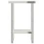 Küchenarbeitstisch aus Edelstahl 55x55x85 cm von , Wiederherstellung - Ref: Foro24-376453, Preis: 116,75 €, Rabatt: %