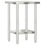 Küchenarbeitstisch aus Edelstahl 55x55x85 cm von , Wiederherstellung - Ref: Foro24-376453, Preis: 116,75 €, Rabatt: %