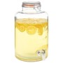 XXL-Wasserspender mit transparentem Glashahn 8 L von vidaXL, Getränkespender - Ref: Foro24-50829, Preis: 36,38 €, Rabatt: %