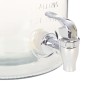 XXL-Wasserspender mit transparentem Glashahn 8 L von vidaXL, Getränkespender - Ref: Foro24-50829, Preis: 36,38 €, Rabatt: %