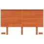 Cabecero de cama madera maciza de pino marrón cera 120 cm de , Cabeceros y pies de cama - Ref: Foro24-844372, Precio: 42,53 €