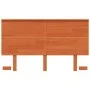Cabecero de cama madera maciza de pino marrón cera 120 cm de , Cabeceros y pies de cama - Ref: Foro24-844372, Precio: 42,16 €...