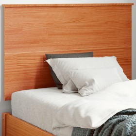 Bettkopfteil aus massivem Kiefernholz in Wachsbraun, 90 cm von , Kopf- und Fußteile - Ref: Foro24-844370, Preis: 34,35 €, Rab...