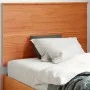 Wax brown solid pine wood bed headboard 90 cm by , Headboards and footboards - Ref: Foro24-844370, Price: 34,36 €, Discount: %