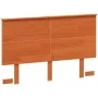Bettkopfteil aus massivem Kiefernholz in Wachsbraun, 135 cm von , Kopf- und Fußteile - Ref: Foro24-844373, Preis: 44,83 €, Ra...