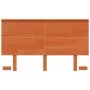 Cabecero de cama madera maciza de pino marrón cera 135 cm de , Cabeceros y pies de cama - Ref: Foro24-844373, Precio: 44,82 €...