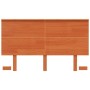 Cabecero de cama madera maciza de pino marrón cera 135 cm de , Cabeceros y pies de cama - Ref: Foro24-844373, Precio: 45,24 €...