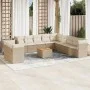 12-teiliges Gartensofa-Set und Kissen aus braunem Kunststoff-Rattan. von , Gartensets - Ref: Foro24-3223727, Preis: 857,65 €,...