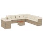 Set de sofás de jardín 12 pzas y cojines ratán sintético marrón de , Conjuntos de jardín - Ref: Foro24-3223727, Precio: 812,2...
