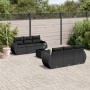 7-piece garden dining set and black synthetic rattan cushions by , Garden sets - Ref: Foro24-3253442, Price: 505,44 €, Discou...