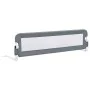 Safety railing for child's bed gray polyester 120x42 cm by vidaXL, Safety railings - Ref: Foro24-10176, Price: 34,30 €, Disco...