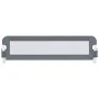 Safety railing for child's bed gray polyester 120x42 cm by vidaXL, Safety railings - Ref: Foro24-10176, Price: 34,30 €, Disco...