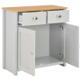 Gray sideboard 79x35x81 cm by , Sideboards - Ref: Foro24-283742, Price: 109,11 €, Discount: %