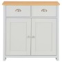Gray sideboard 79x35x81 cm by , Sideboards - Ref: Foro24-283742, Price: 109,11 €, Discount: %