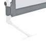 Safety railing for child's bed gray polyester 120x42 cm by vidaXL, Safety railings - Ref: Foro24-10176, Price: 34,30 €, Disco...