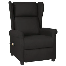 Sillón de masaje de tela negro de , Sillones de masaje eléctricos - Ref: Foro24-348518, Precio: 229,68 €, Descuento: %