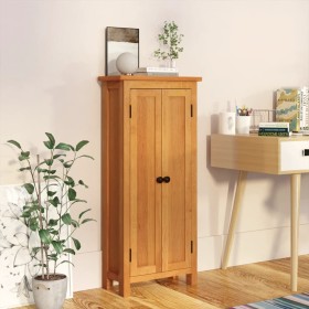 Solid oak wood storage cabinet 50x22x110 cm by , Lockers and storage cabinets - Ref: Foro24-329926, Price: 221,05 €, Discount: %