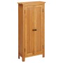 Aufbewahrungsschrank aus massivem Eichenholz, 50 x 22 x 110 cm von , Schließfächer und Lagerschränke - Ref: Foro24-329926, Pr...