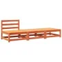 Garden sofa without armrests with cushions and footrest by , Modular outdoor sofas - Ref: Foro24-838146, Price: 177,72 €, Dis...