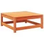 Sofá de jardín sin reposabrazos con cojines y reposapiés de , Sofás modulares de exterior - Ref: Foro24-838146, Precio: 177,7...