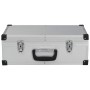 Silberner Aluminium-Werkzeugkoffer 46x33x16 cm von vidaXL, Werkzeugkästen - Ref: Foro24-91846, Preis: 74,16 €, Rabatt: %