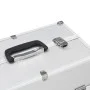 Estuche de maquillaje aluminio plateado 38x23x34 cm de vidaXL, Neceseres - Ref: Foro24-91832, Precio: 58,81 €, Descuento: %