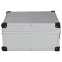 Silberner Aluminium-Werkzeugkoffer 46x33x16 cm von vidaXL, Werkzeugkästen - Ref: Foro24-91846, Preis: 74,16 €, Rabatt: %