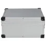 Silver aluminum tool case 46x33x16 cm by vidaXL, Toolboxes - Ref: Foro24-91846, Price: 72,43 €, Discount: %