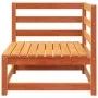 3-Sitzer-Gartensofa aus massivem, wachsbraunem Kiefernholz von , Modulare Sofas für den Außenbereich - Ref: Foro24-837953, Pr...