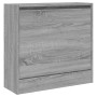 Sonoma gray engineered wood shoe rack 60x21x57 cm by , Shoe racks and shoe organizers - Ref: Foro24-839887, Price: 48,46 €, D...