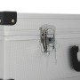 Silberner Aluminium-Werkzeugkoffer 46x33x16 cm von vidaXL, Werkzeugkästen - Ref: Foro24-91846, Preis: 74,16 €, Rabatt: %