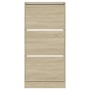 Sonoma Oak Engineered Wood Shoe Rack 60x21x125.5 cm by , Shoe racks and shoe organizers - Ref: Foro24-839898, Price: 80,50 €,...