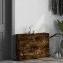 Smoked oak engineered wood shoe rack 80x21x57 cm by , Shoe racks and shoe organizers - Ref: Foro24-839914, Price: 56,86 €, Di...