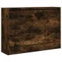 Smoked oak engineered wood shoe rack 80x21x57 cm by , Shoe racks and shoe organizers - Ref: Foro24-839914, Price: 56,86 €, Di...
