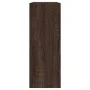 Oak brown engineered wood shoe rack 80x21x57 cm by , Shoe racks and shoe organizers - Ref: Foro24-839916, Price: 78,37 €, Dis...