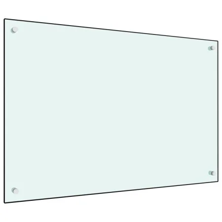 Küchenspritzschutz aus weißem Hartglas 90x60 cm von vidaXL, Küchengeräte und Utensilien - Ref: Foro24-249459, Preis: 69,22 €,...